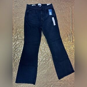 Women's Black Flared Jeans